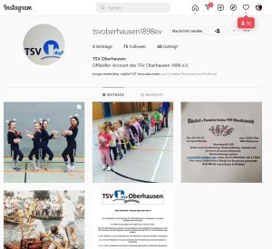 Read more about the article TSV Oberhausen auf Instagram
