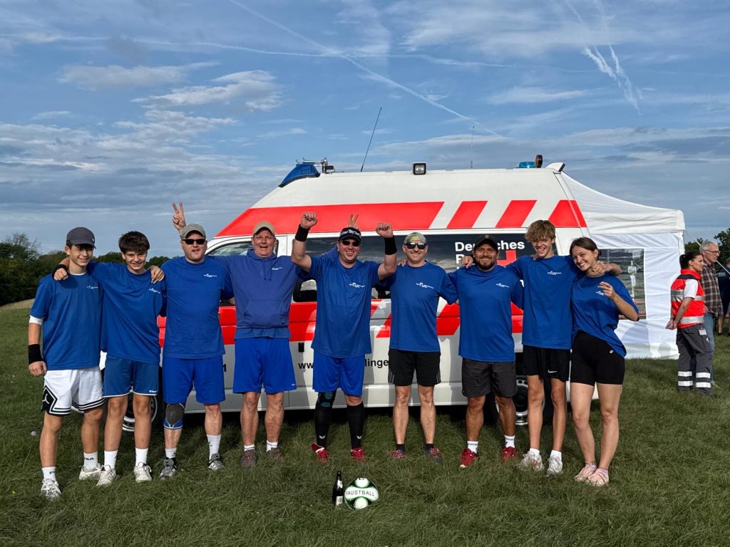 Die Jedermänner zu Gast auf dem Faustballturnier der Jedermänner Pfullingen